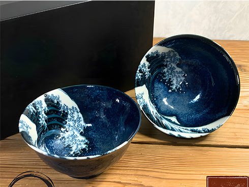 Hokusai rice bowls